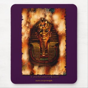 Ägyptischer Pharao Tutankhamen Art Mouse Pad Mousepad