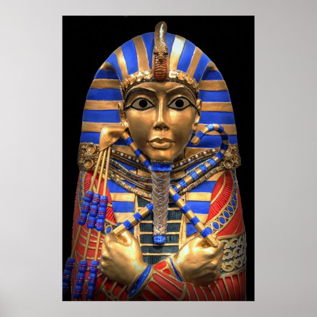 ÄGYPTISCHER PHARAOH-INNER SARCOPHAGUS POSTER (Vorne)