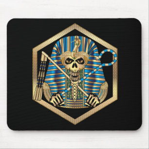 Ägyptischer Pharaoh Skull Mousepad