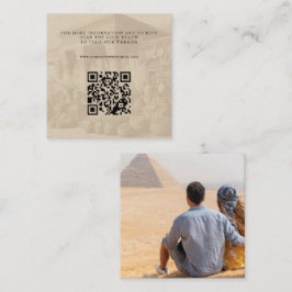 Ägyptischer Reisepass QR Begleitkarte