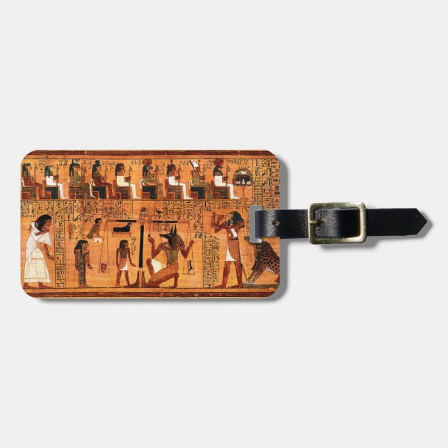 Ägyptischer Royal Papyrus Gepäckanhänger (Vorderseite horizontal)