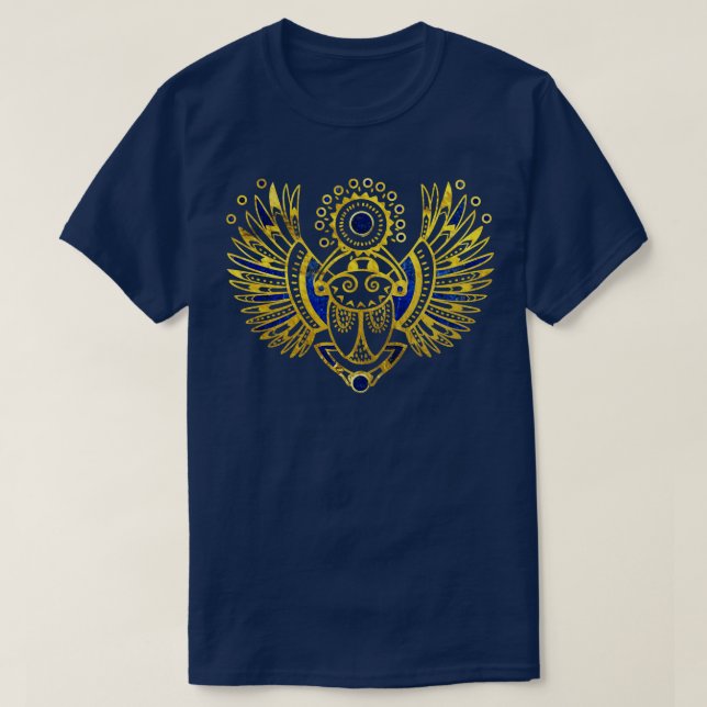 Ägyptischer Skarab-Käfer T-Shirt (Design vorne)