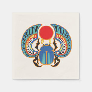 ägyptischer Skarabäenkäfer Altes Ägypten Serviette