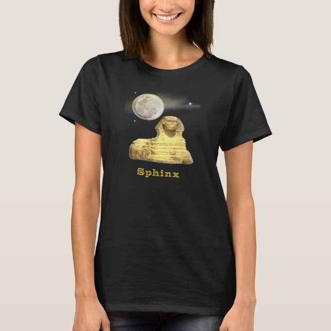 Ägyptischer Sphinx-T - Shirt (Vorderseite)