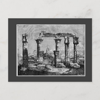 Ägyptischer Tempel Postcard Postkarte