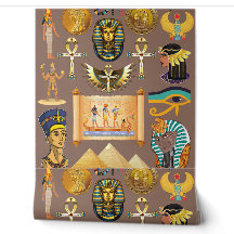 Ägyptisches altes Hieroglyphenmuster-Symbol