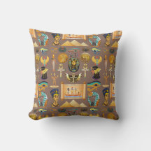 Ägyptisches altes Hieroglyphisches Muster