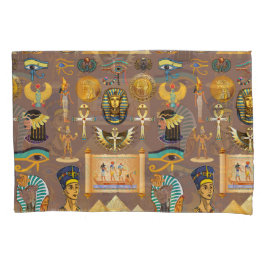 Ägyptisches altes Hieroglyphisches Muster Kissenbezug
