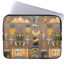 Ägyptisches altes Hieroglyphisches Muster