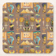 Ägyptisches altes Hieroglyphisches Muster