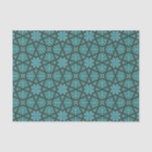Ägyptisches arabisches geometrisches in Vintagem Seidenpapier<br><div class="desc">Ihr Geschenk schaut in diesem Seidenpapier schön, das in diesem islamischen geometrischen ägyptischen Muster in Vintagem Blauem und dunkelgrau bedeckt wird. NEHMEN SIE KENNTNIS. Sie können ändern die Größe der geometrischen Musterfliese zu, was Sie wünschen. Dieses ist ein einfaches vierfaches islamisches geometrisches Muster in Vintagem Blauem und dunkelgrau, wo die...</div>