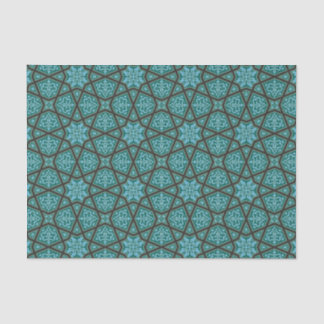 Ägyptisches arabisches geometrisches in Vintagem Seidenpapier