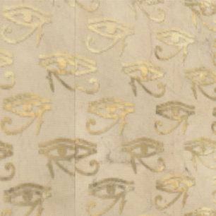 Ägyptisches Auge Ägypten Thema Beige und Gold Brow Tapete