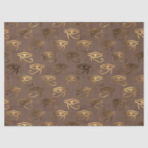 ägyptisches Auge auf braun