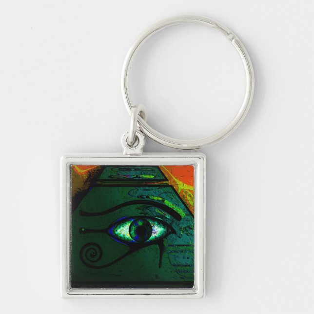 Ägyptisches Auge des Horus Schlüsselanhänger (Vorne)