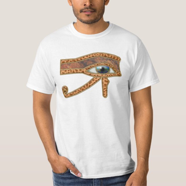 Ägyptisches Auge des Horus Shirt des antiken Kunst (Vorderseite)