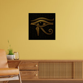 Ägyptisches Auge des Horusposters - Matte Print Poster