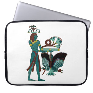 Ägyptisches Design #5 in Emporio Moffa Laptopschutzhülle