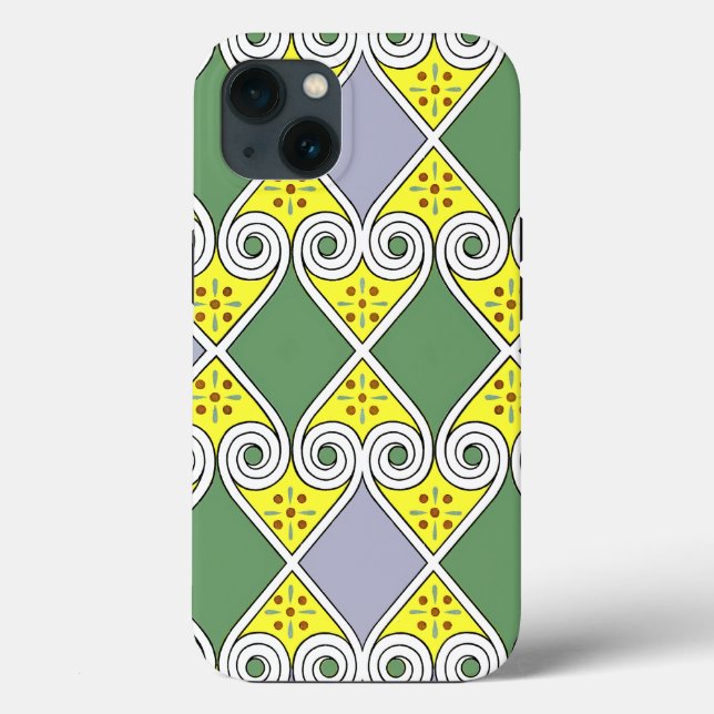 Ägyptisches Design #9 in Emporio Moffa Case-Mate iPhone Hülle (Rückseite)