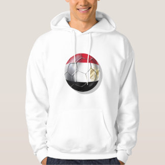 Ägyptisches Fußbalball GoldWappen der begrenzten Hoodie