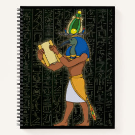 Ägyptisches Gott-Thoth-Deluxe-Notebook Notizbuch