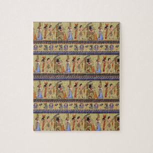 Ägyptisches Hieroglyphen-Puzzlespiel