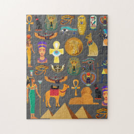 Ägyptisches Hieroglyphensymbol Muster Pharao