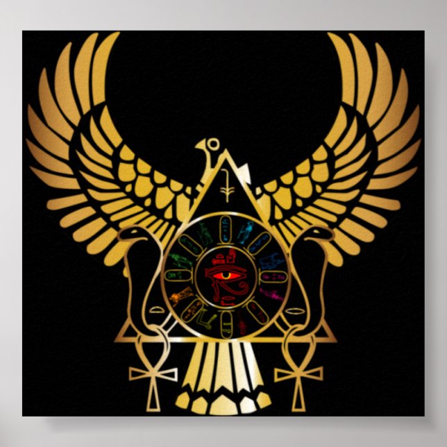 Ägyptisches Image-Poster Poster (Vorne)