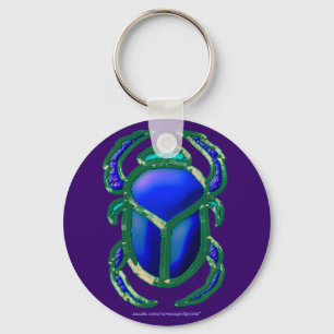 ÄGYPTISCHES KARABISCHE BEETLE Art Zipper-Pull Schlüsselanhänger