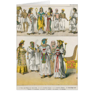 Ägyptisches Kleid, von 'Trachten der Voelker