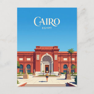 Ägyptisches Museum Ägypten Postkarte