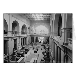 Ägyptisches Museum (Inneres) um 1934
