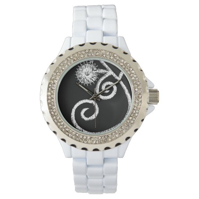 Ägyptisches Muster Armbanduhr (Vorderseite)
