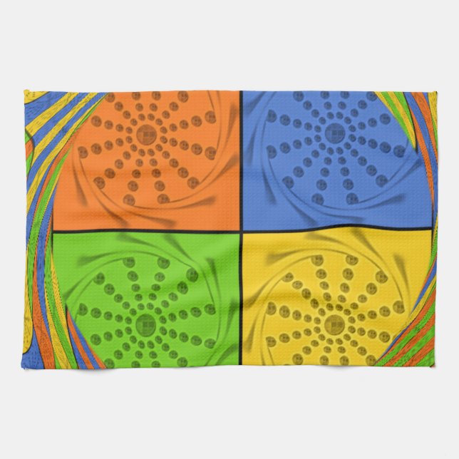 ägyptisches Nahtloses Set Handtuch (Horizontal)