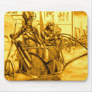 Ägyptisches Pharao in seinem Chariot Mousepad
