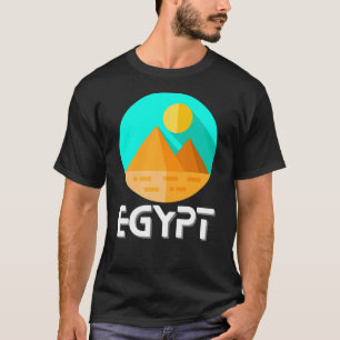 Ägyptisches Pyramiden-Shirt T-Shirt