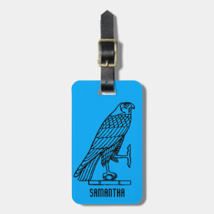 Ägyptisches Symbol: Falke Gepäckanhänger