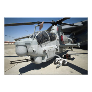 AH-1Z Superkobra-Hubschrauberangriff Fotodruck