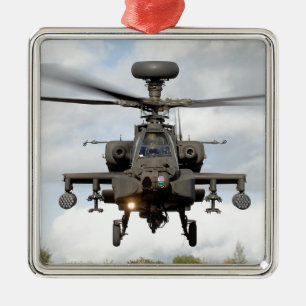 ah 64 apache longbow hubschrauber militär ornament aus metall