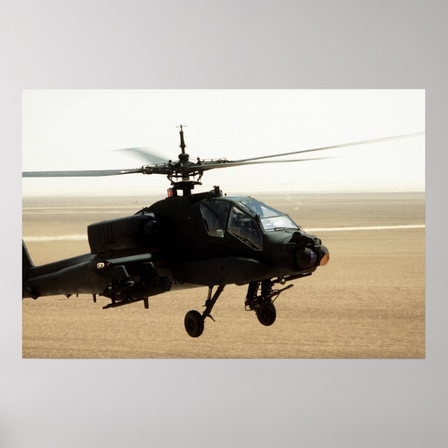 AH-64 Apache Poster (Vorne)