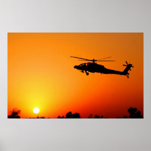 AH-64 Apache Poster