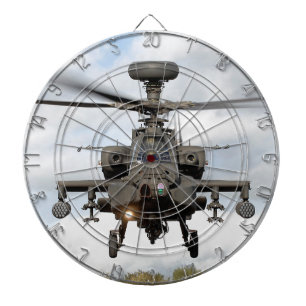 ah 64 Apachelongbow helocopter Militär Dartscheibe