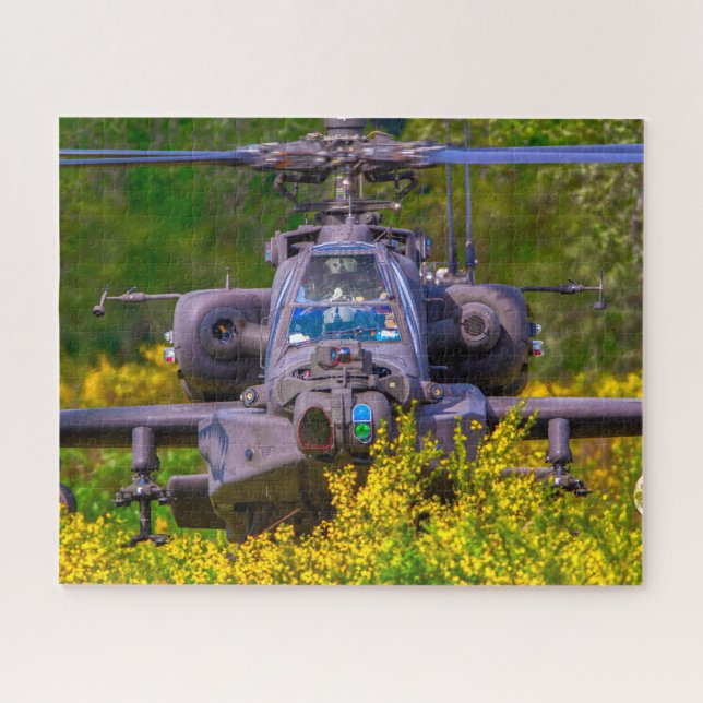 AH-64E APACHE GUARDIAN (16x20 INCH) (Horizontal)