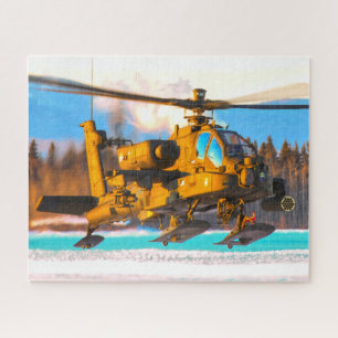 AH-64E APACHE GUARDIAN (16x20 INCH)