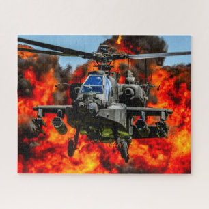 AH-64E APACHE GUARDIAN (16x20 INCH)