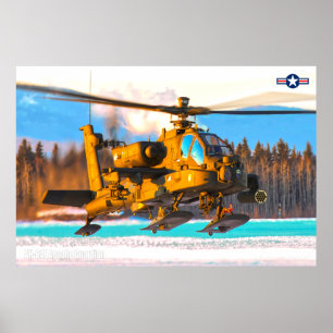 AH-64E APACHE GUARDIAN POSTER