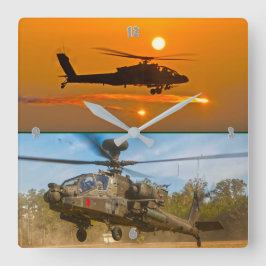 AH-64E APACHE GUARDIAN QUADRATISCHE WANDUHR