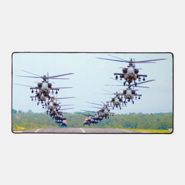 AH-64E APACHE GUARDIAN SCHREIBTISCHUNTERLAGE (Vorderseite)