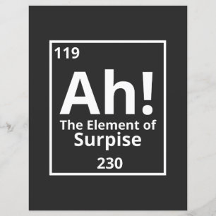 ah das Element der überraschenden lustigen periodi