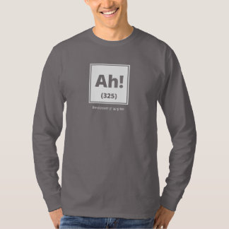 Ah!  Das Element der Überraschung - die lange T-Shirt